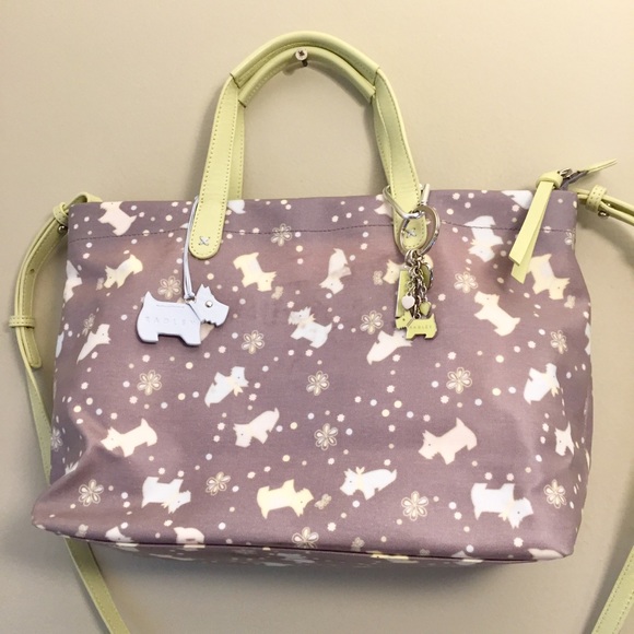 RADLEY LONDON Handbags - Radley London Multiway Scottie Print Satchel